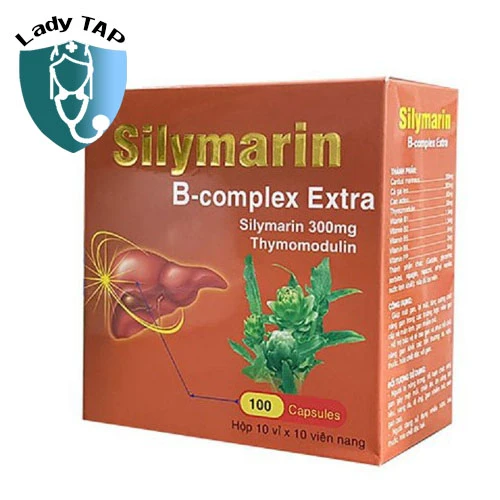 Silymarin B-Complex Extra USA - Hỗ trợ tăng cường chức năng gan hiệu quả