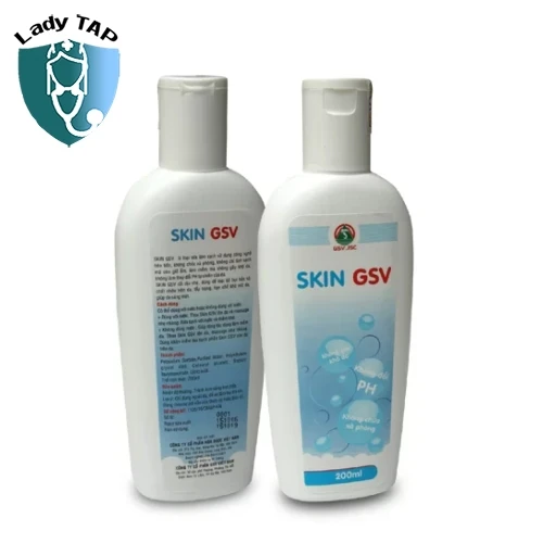 Skin GSV 200ml Hóa Dược Việt Nam - Sửa rửa mặt làm sạch da hiệu quả