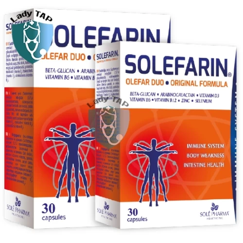Solefarin Lotos Pharma - Hỗ trợ tăng cường sức khỏe, nâng cao khả năng miễn dịch