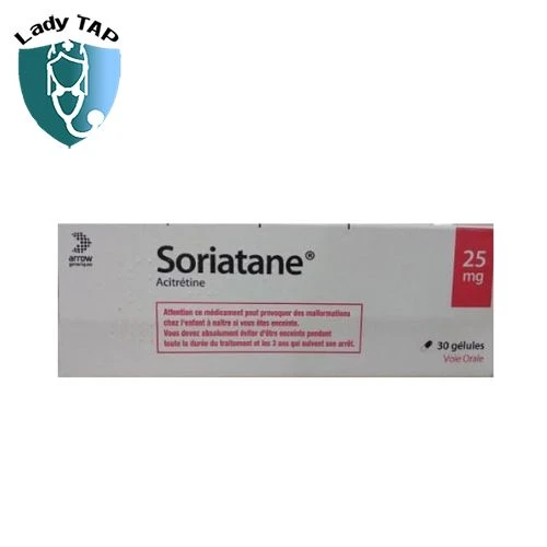 Soriatane 25mg Glenmark - Điều trị bệnh vẩy nến mức độ nặng