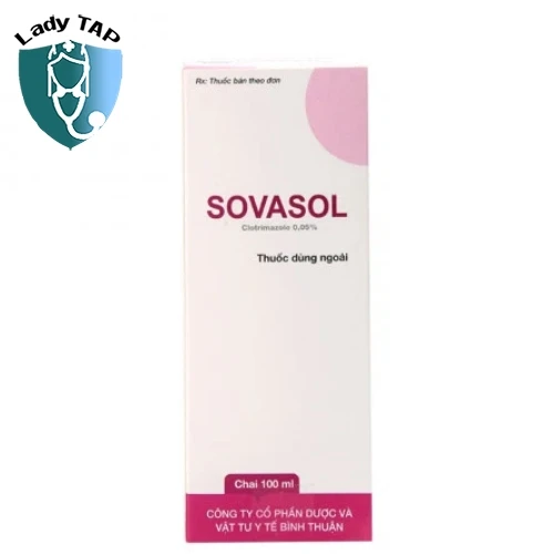 Sovasol 100ml Dược và vật tư y tế Bình Thuận - Thuốc bôi trị viêm da hiệu quả