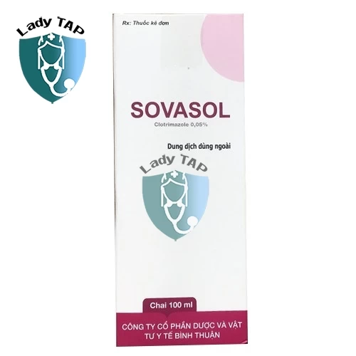 Sovasol 100ml Dược và vật tư y tế Bình Thuận - Thuốc bôi trị viêm da hiệu quả