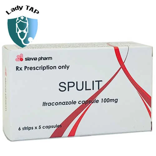 Spulit 100mg - Thuốc đặc trị nhiễm nấm hiệu quả