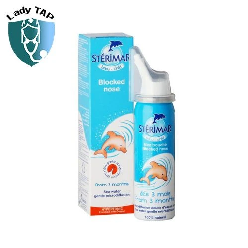 Sterimar Hypertonic Baby Sofibel - Hỗ trợ điều trị cho trẻ em các bệnh lý về mũi