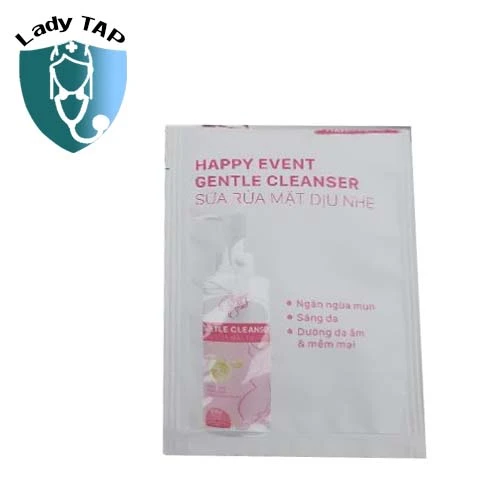 Sữa rửa mặt Happy Event Gentle Cleanser (gói 5ml) Rohto