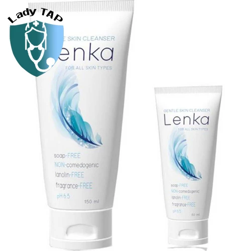 Sữa rửa mặt Lenka 150ml Gamma - Giúp làm sạch sâu và ngăn ngừa mụn