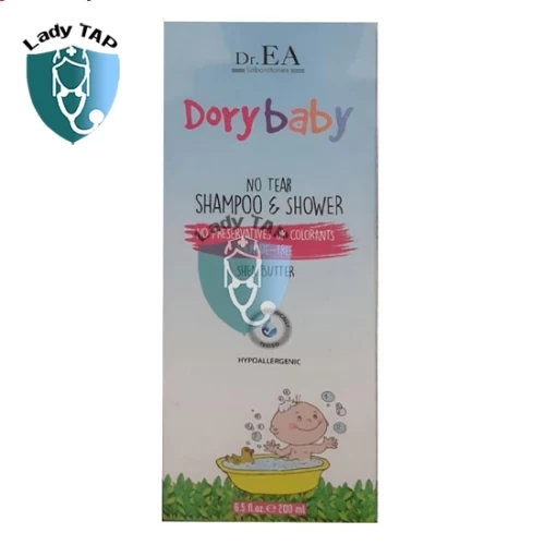 Dr.Ea Dory Baby 200ml Tim Kozmetik - Sữa tắm gội cho trẻ