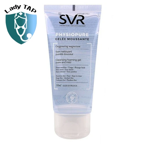 SVR Physiopure Gelee Moussante 50ml - Gel rửa mặt dành cho da nhạy cảm