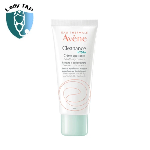 Avene Cleanance Hydra Soothing Cream 40ml - Làm dịu da, giảm kích ứng, kháng viêm