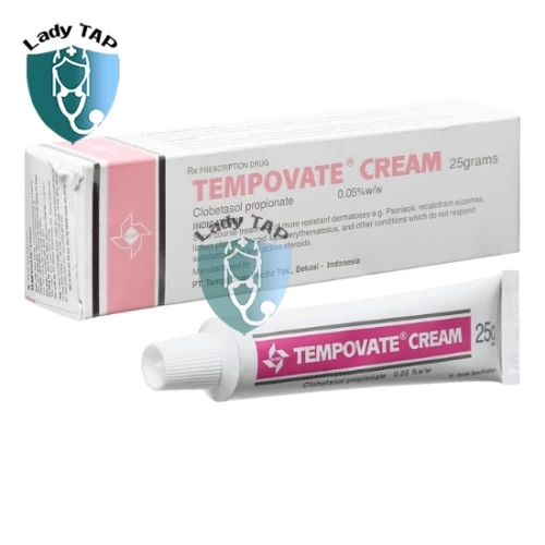 Tempovate Cream 25g Tempo Scan Pacific - Thuốc bôi trị vảy nến, chàm ngoài da