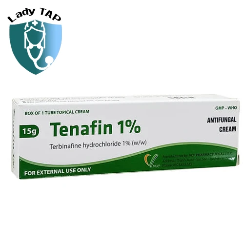 Tenafin 1% 15g VCP - Kem bôi điều trị nấm da hiệu quả