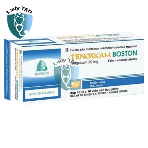 Tenoxicam Boston 20mg - Thuốc điều trị rối loạn xương khớp