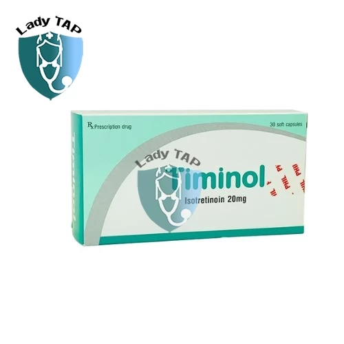 Timinol 20mg Phil Inter - Thuốc điều trị mụn trứng cá hiệu quả