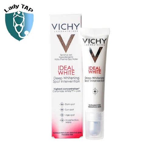 Tinh chất Vichy Ideal White Deep Whitening Spot Intervention - Dưỡng trắng da, hỗ trợ làm giảm thâm nám
