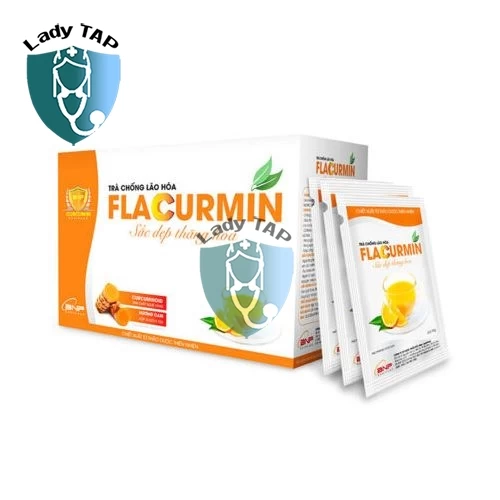 Trà chống lão hóa Flacurmin Baniphar - Giúp hạn chế nếp nhăn