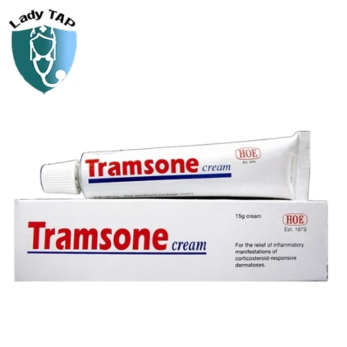Tramsone 15g Hoe Pharmaceutical - Thuốc điều trị bệnh ngoài da hiệu quả