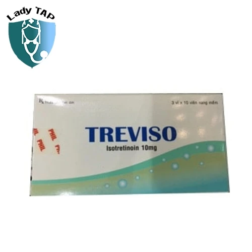 Treviso 10mg Phil Inter Pharma - Thuốc trị mụn tình trạng nặng
