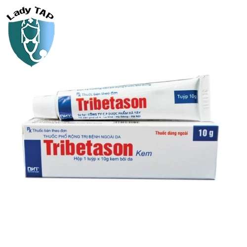 Tribetason Cream 10g Hataphar - Thuốc bôi trị viêm da, dị ứng da