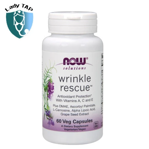 WRINKLE RESCUE NOW 60 VIÊN -  Bảo vệ chống lại tổn thương oxy hóa