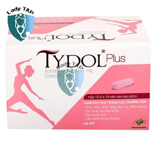Tydol Plus - Thuốc điều trị cảm cúm, đau họng của Dược phẩm OPV