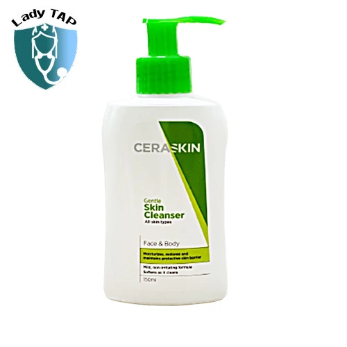 Ceraskin Gentle Skin Cleanser 150ml Atak Cosmetics - Giúp làm sạch và giữ ẩm cho da