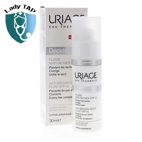 Uriage Depiderm Anti Brown Spot Fluid SPF15 30ml - Kem trị nám hiệu quả