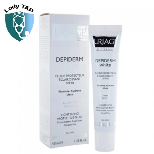 Uriage Depiderm White Fluide Protecteur SPF30 40ml - Sữa dưỡng trắng chống nắng