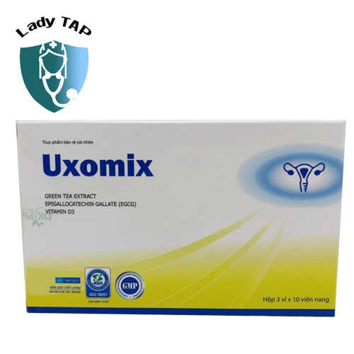 Uxomix - Hỗ trợ điều trị u xơ tử cung, u nang buồng trứng