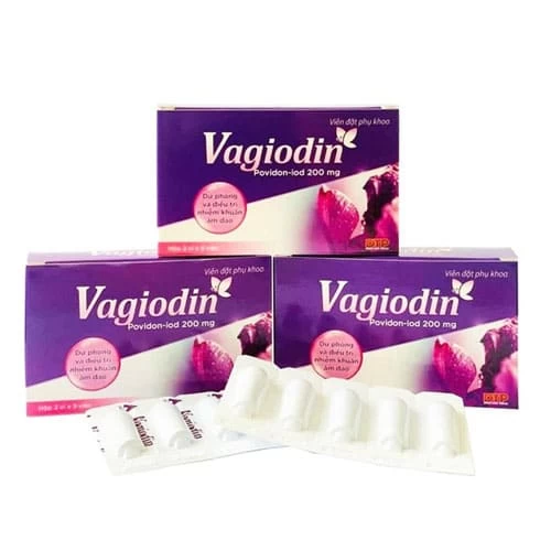 Vagiodin - Viên đặt điều trị viêm phụ khoa hiệu quả