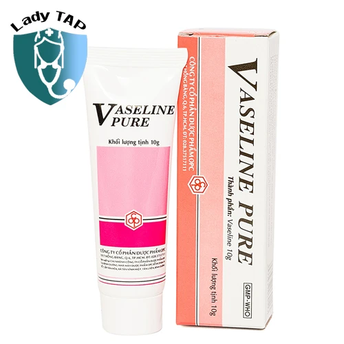 Vaseline Pure 10G OPC - Giúp dưỡng ẩm da hiệu quả