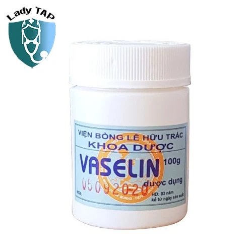 Vaseline viện bỏng Lê Hữu Trác - Giúp chống nẻ, dưỡng ẩm và làm mềm da