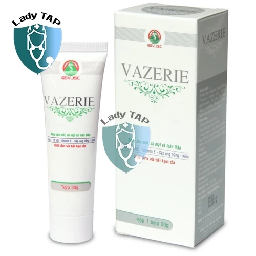 Vazerie 30g Hóa Dược - Giúp dưỡng ẩm và làm dịu mát da