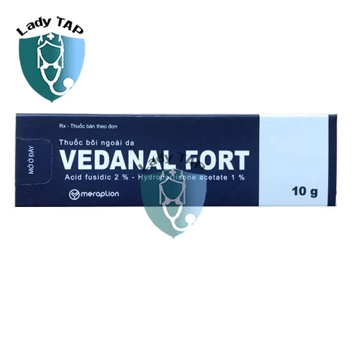 Vedanal Fort 10g Merap - Kem bôi điều trị bệnh viêm da dị ứng hiệu quả