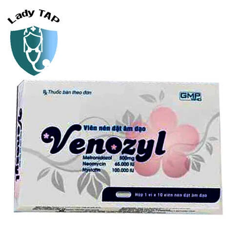 Venozyl - Thuốc đặt điều trị viêm phụ khoa của Sao Kim