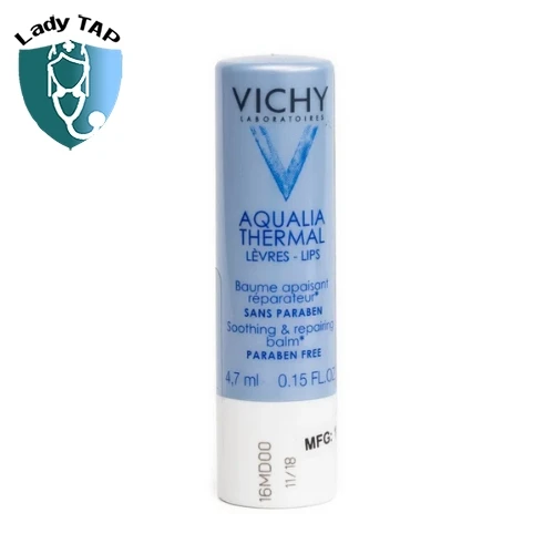 Vichy Aqualia Thermal Levres-Lip 4.7ml - Giảm nứt nẻ và nhanh chóng làm dịu đôi môi khô