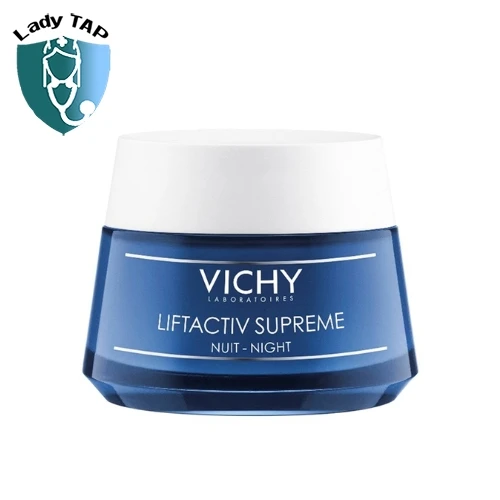 Vichy Liftactiv Supreme Nuit-Night Cream 50ml - Kem Dưỡng Ban Đêm Chống Lão Hóa