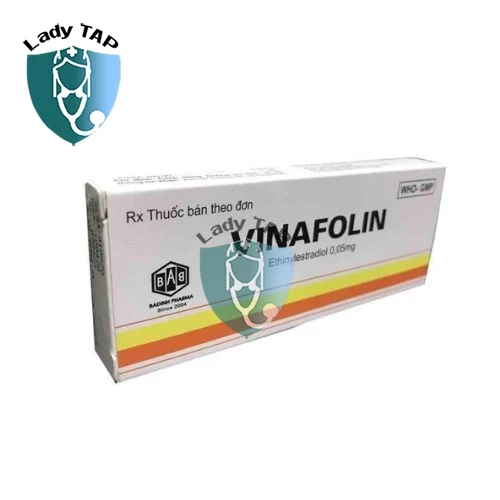 Vinafolin 0,05 mg Babiophar (10 hộp) - Thuốc điều trị thay thế hormone