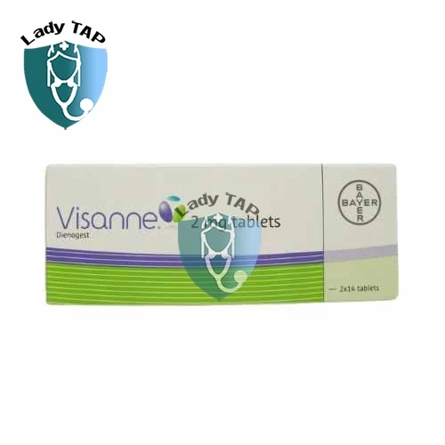 Visanne 2mg tablets - Thuốc điều trị lạc nội mạc tử cung hiệu quả của Đức