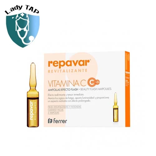 Vitamin C 5% Repavar Revitalizante Beauty Flash Ampoule Ferrer