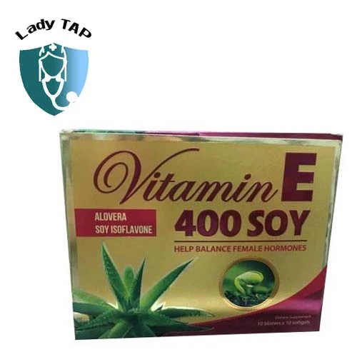 Vitamin E 400 soy Trường Thọ - Giúp cho làn da mịn màng