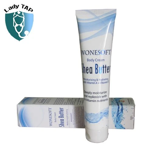 Wonesoft Body Cream Shea Butter 125ml Wondfo Biotech - Bổ sung lượng ẩm cần thiết cho da, tăng sức đề kháng chống viêm cho da