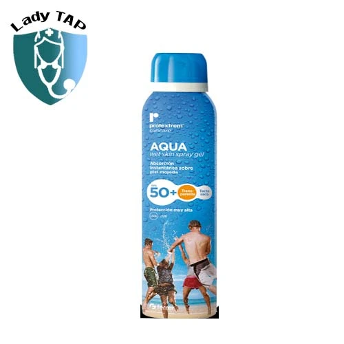 Xịt chống nắng Repavar Protextrem Suncare Aqua Wet Skin Spray Gel Spf50 + Ferrer