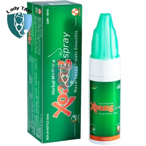 Xoangspray 20ml Dược Nature - Điều trị viêm xoang, viêm mũi dị ứng