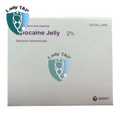 Xylocaine Jelly 2% 30g AstraZeneca - Gây tê niệu đạo trong soi bàng quang, đặt catheter