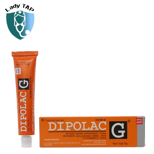 Dipolac G 15g Ampharco U.S.A - Giúp cải thiện tình trạng và mau lành vết thương ngoài da