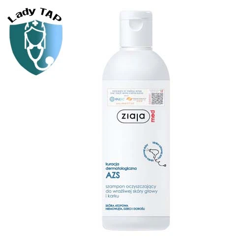 Ziaja Med Atopic Dermatitis Cleansing Shampoo 300ml - Làm sạch tóc