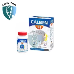 Calben F1 Benmax - Hỗ trợ bổ sung canxi, vitamin D3 cho cơ thể