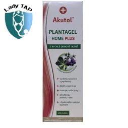 Akutol Plantagel Home Plus 20g - Hỗ trợ liền sẹo, phục hồi vết thương