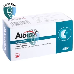 Alorax Pymepharco - Điều trị bệnh lý viêm mũi dị ứng, nổi mẩn, mề đay