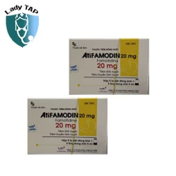 Atisyrup Zinc hộp 20 ống - Thuốc kết hợp điều trị tiêu chảy